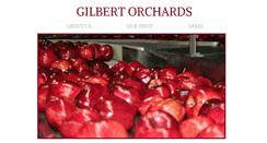 Desktop Screenshot of gilbertfruit.com